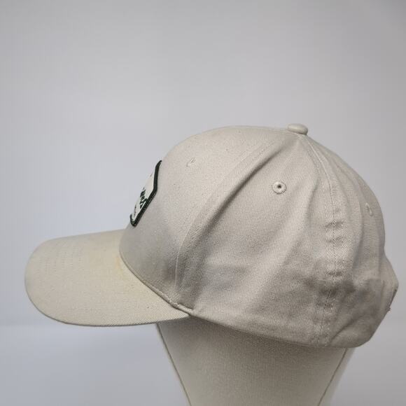 Simms Fishing Products Snapback Hat Beige One Size Adjustable Embroidered - Picture 3 of 9